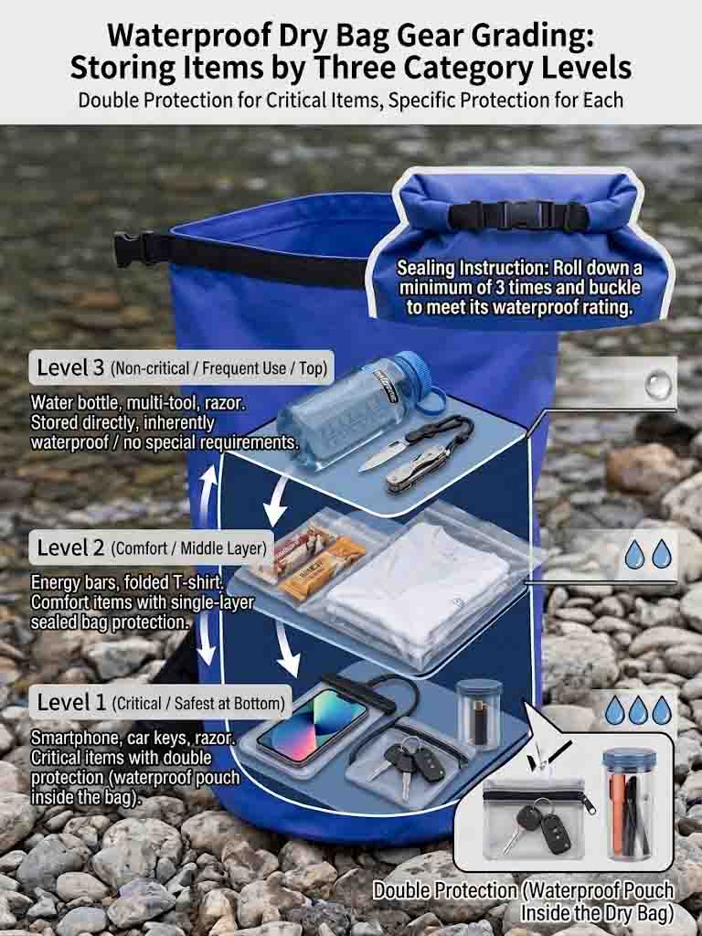 Cara Memastikan Gear Anda Kering Semasa Berkayak (Selain Beg Kering)