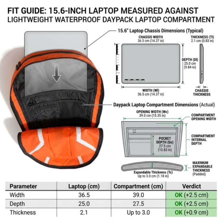 Panduan Membeli OEM Beg Laptop Kalis Air 15.6 Inci